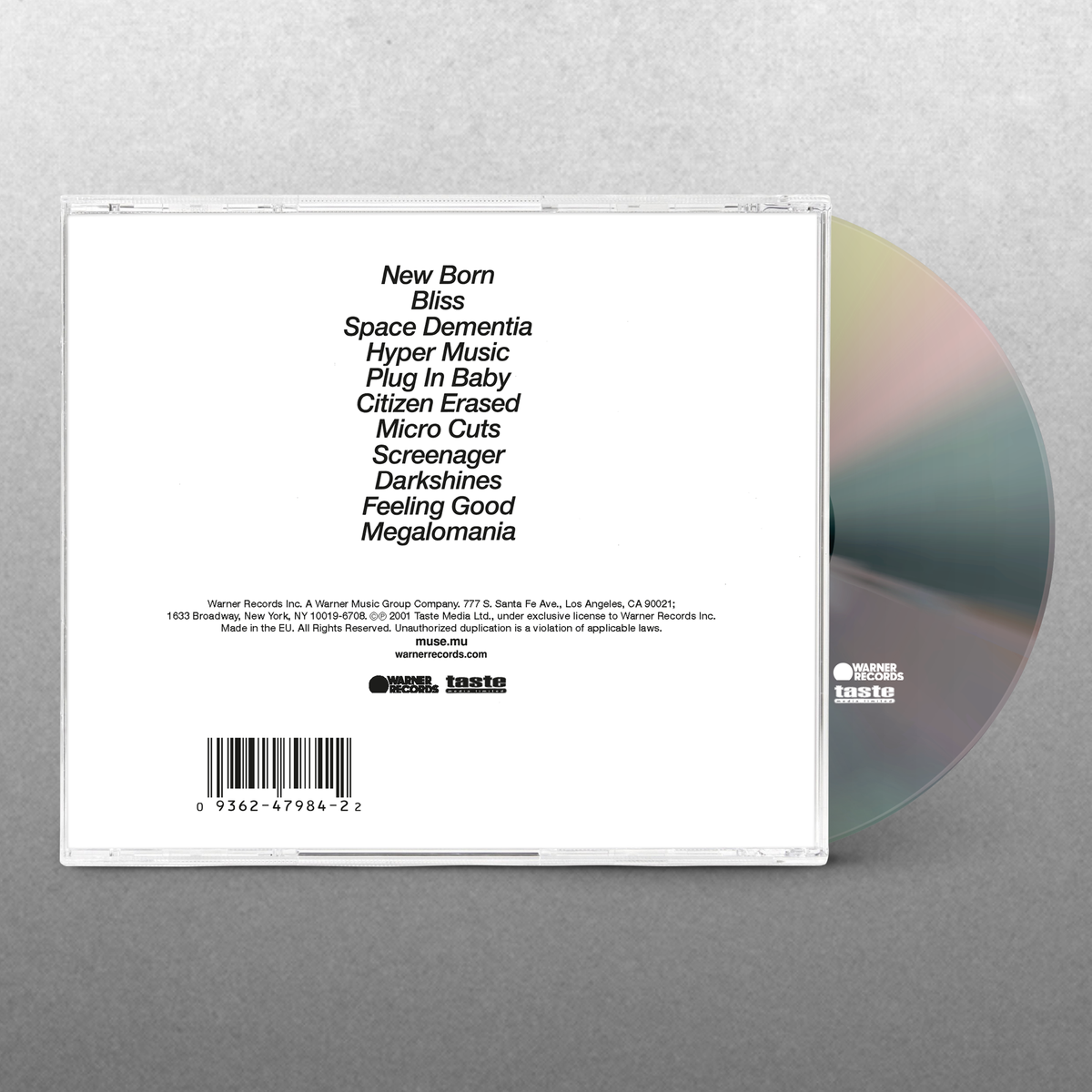Origin of Symmetry CD