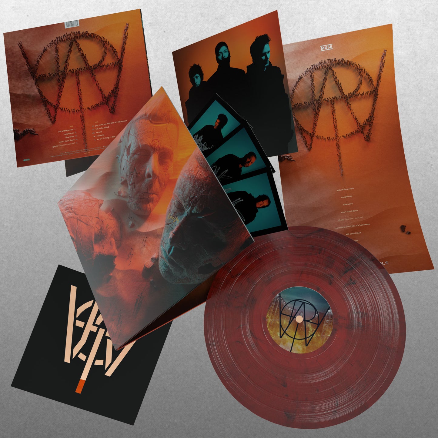 Will Of The People Exclusive Collector’s Edition Vinyl with Signed Art Cards