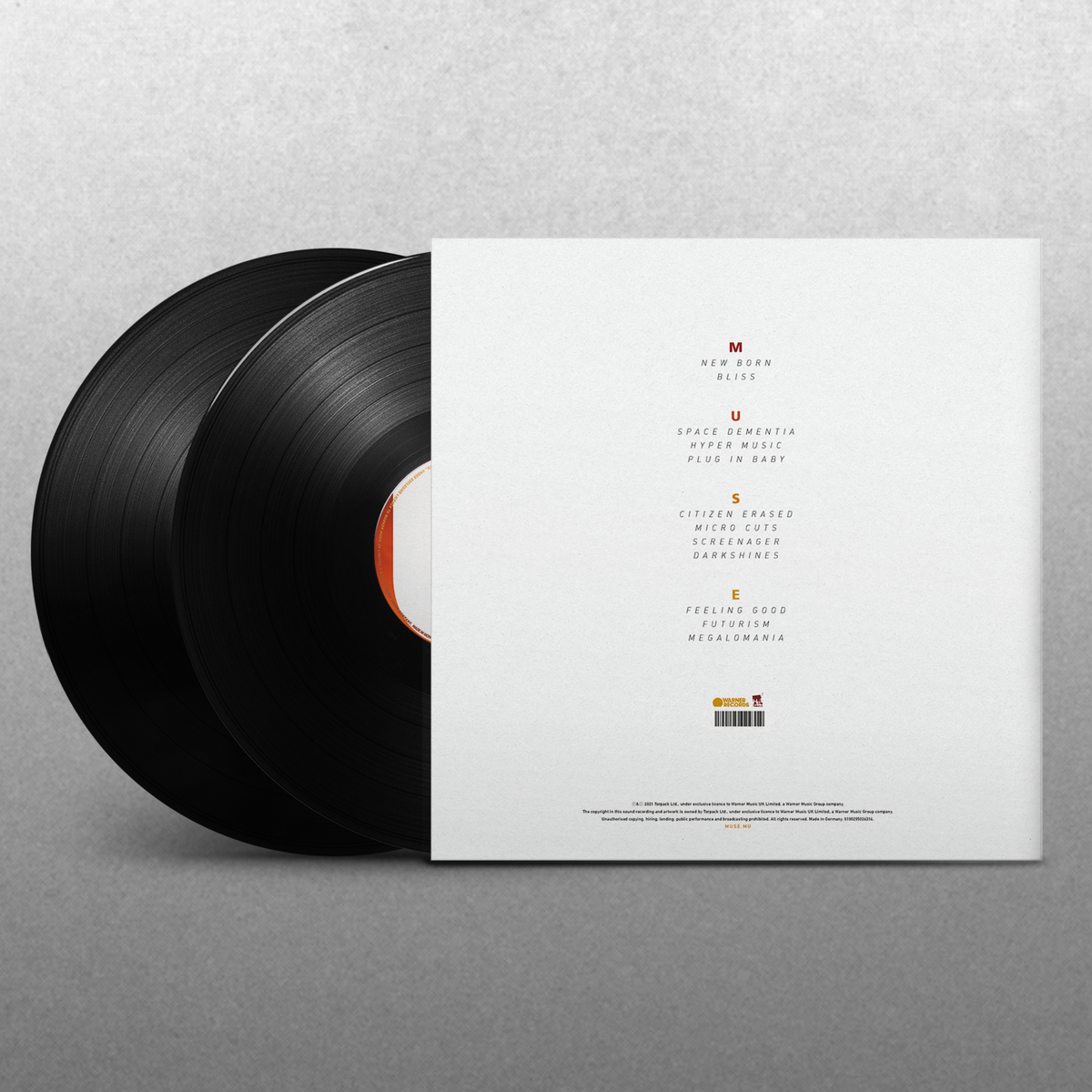 Origin of Symmetry (XX Anniversary RemiXX) Standard Black Vinyl