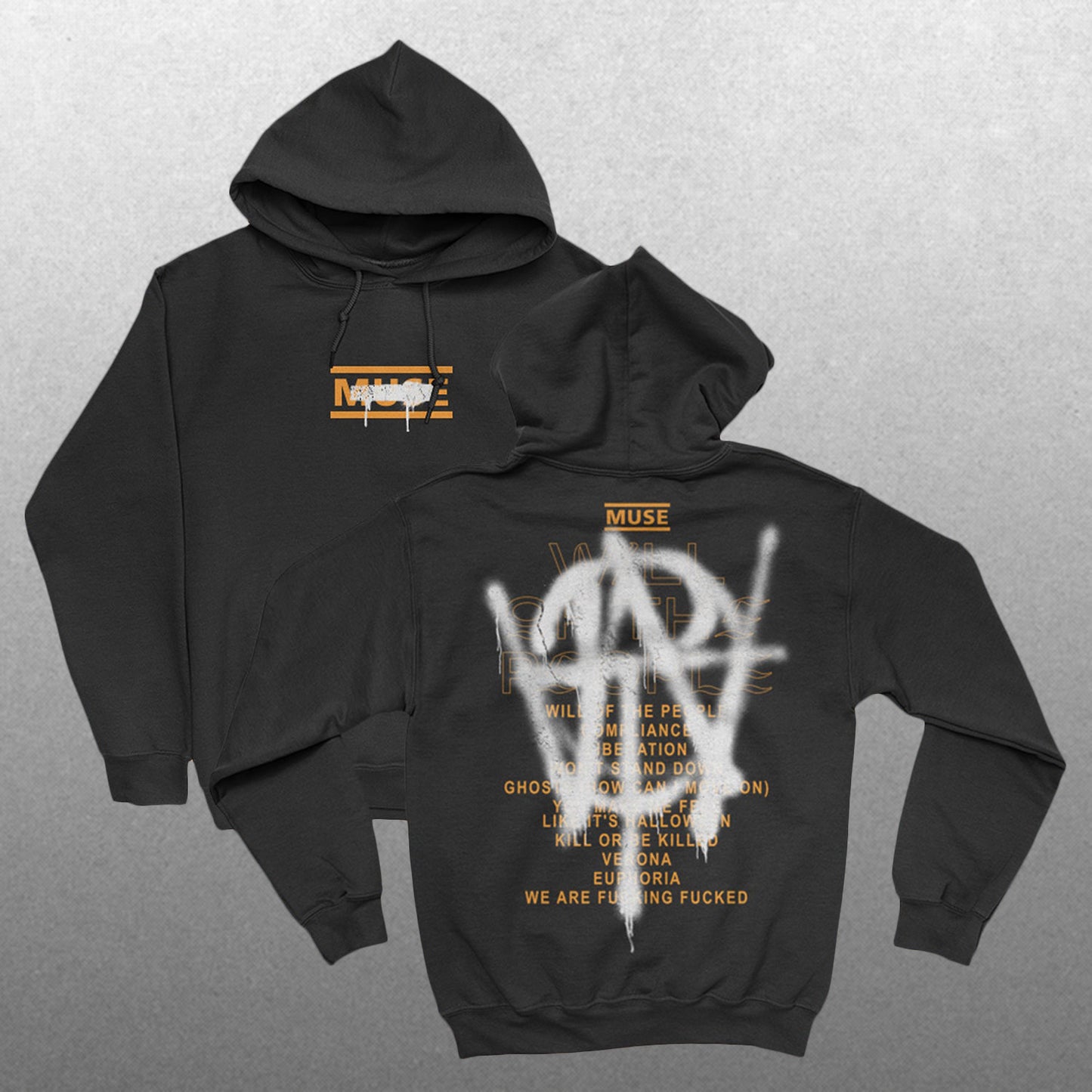 Will of the People Graffiti Track Hoodie