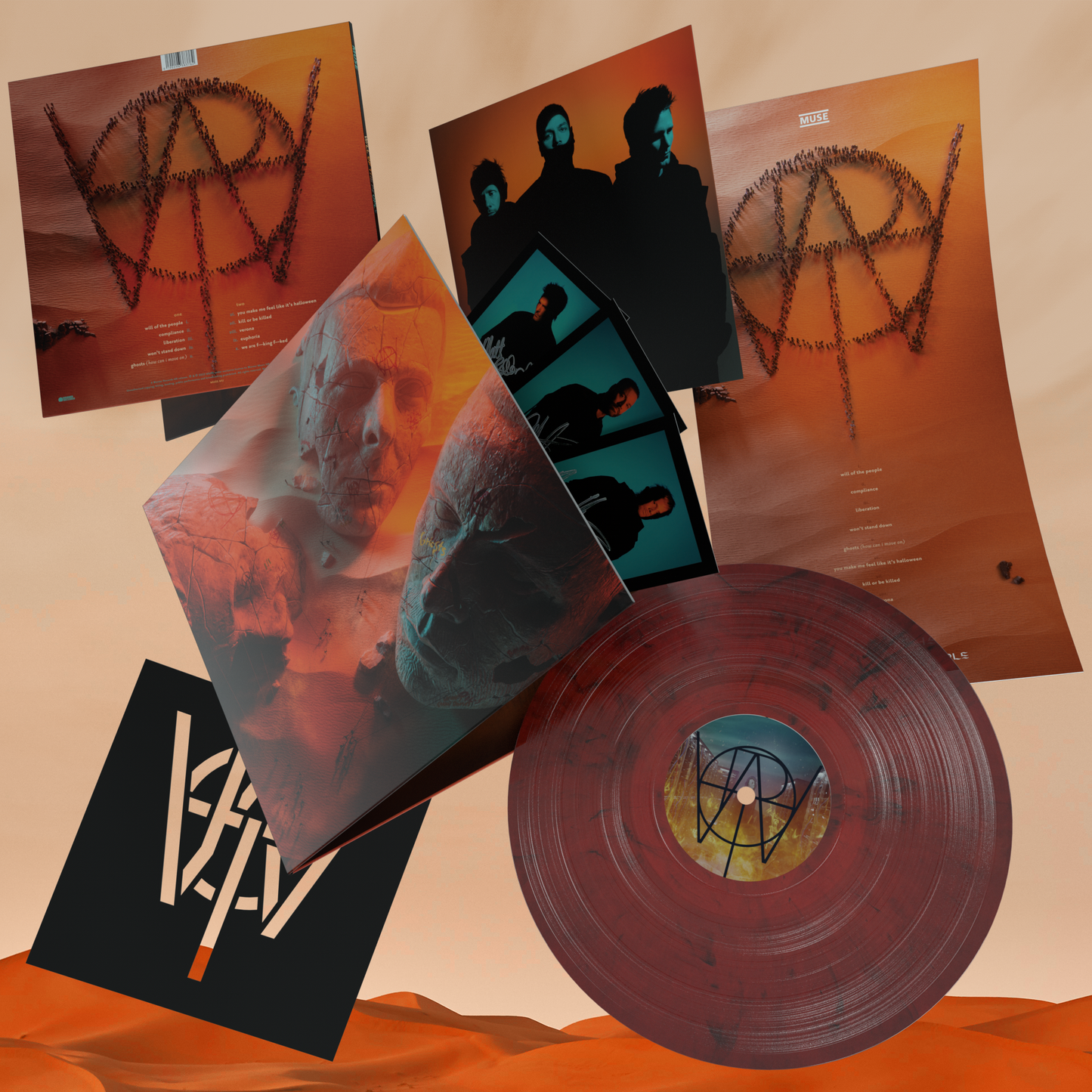Will Of The People Exclusive Collector’s Edition Vinyl with Signed Art