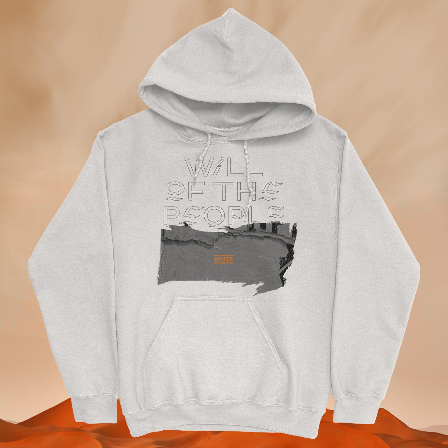 Will of the People Ghosts White Hoodie