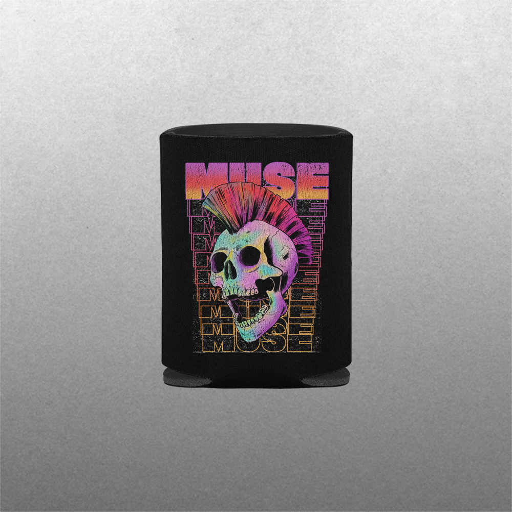 Mohawk Skull Koozie